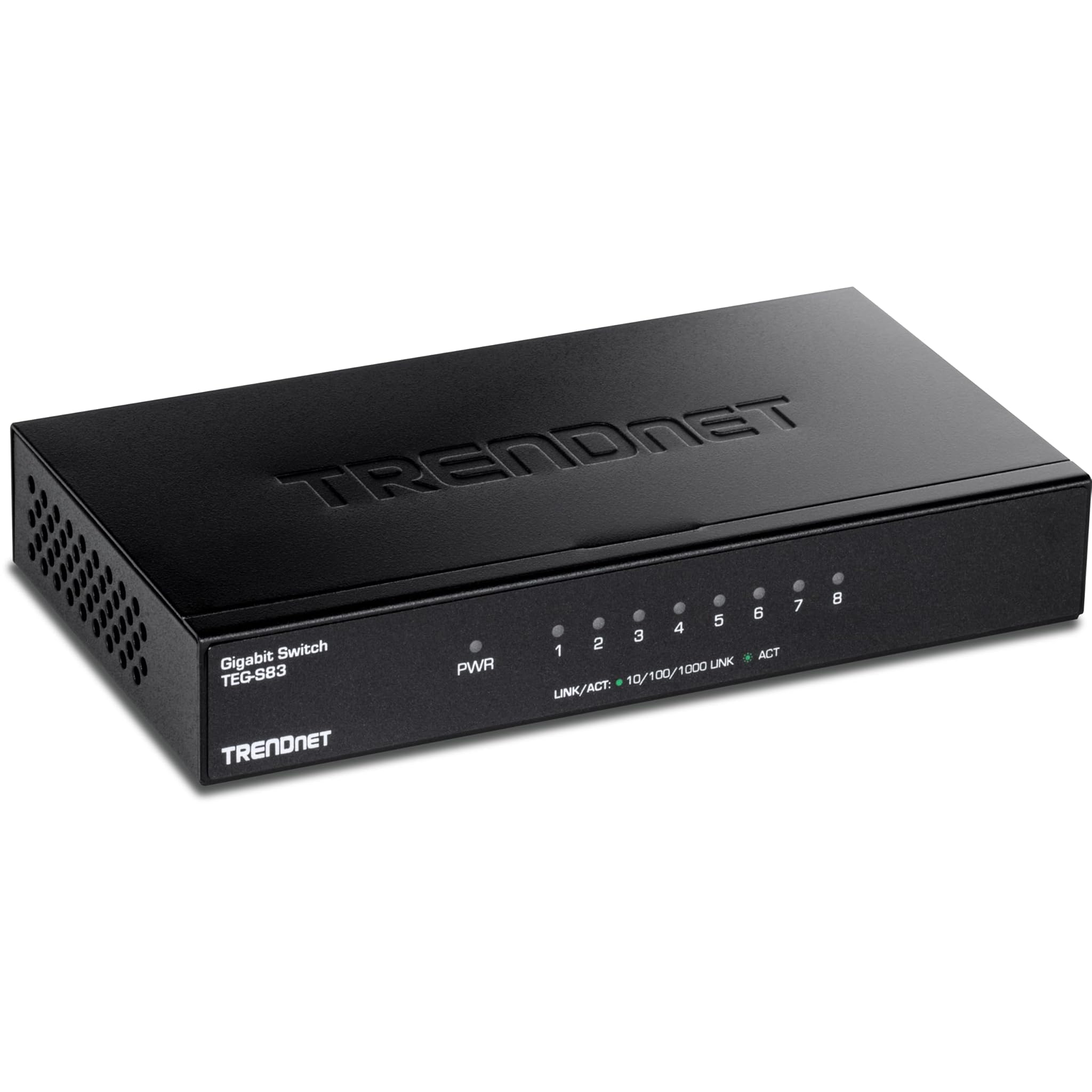 SWITCH TRENDNET TEG-S83 8 PUERTOS RJ-45 GIGABIT 10 100 1000