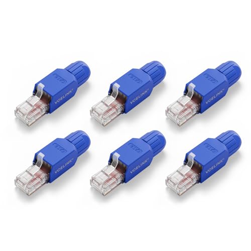 Vcelink Connettori RJ45 Senza Attrezzi (6 Pezzi)