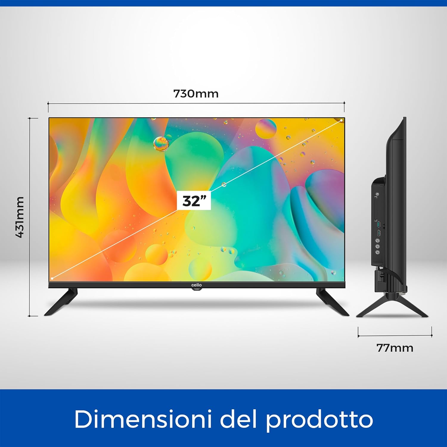 Cello 32" Smart TV LG WebOS HD Ready - immagine 2
