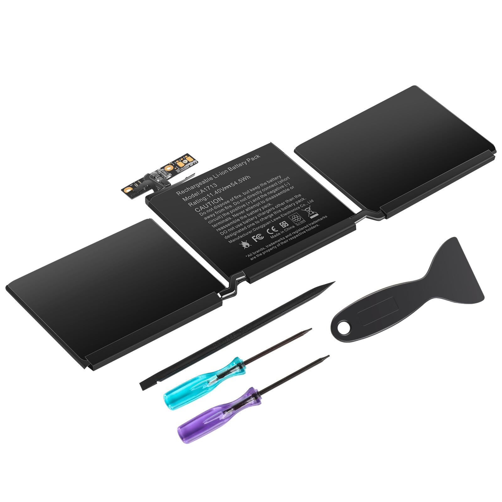 Asuncell A1713 A1708 Batteria per MacBook Pro 13'' 54.5Wh