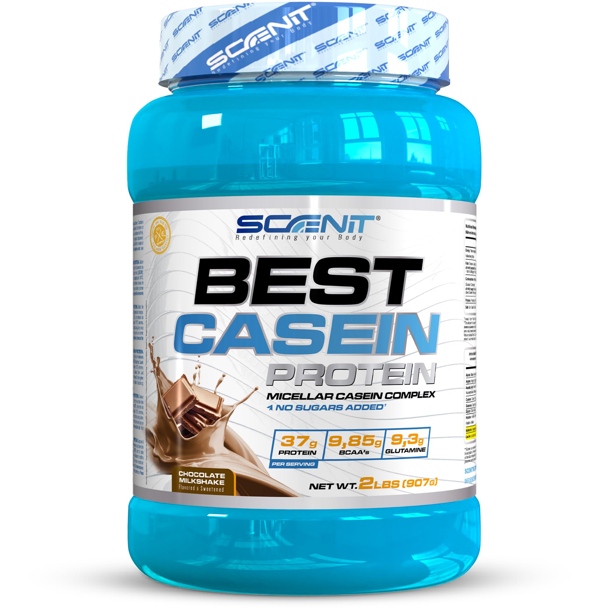Best Casein Protein - Caseina Micellare Pura 907g Cioccolato