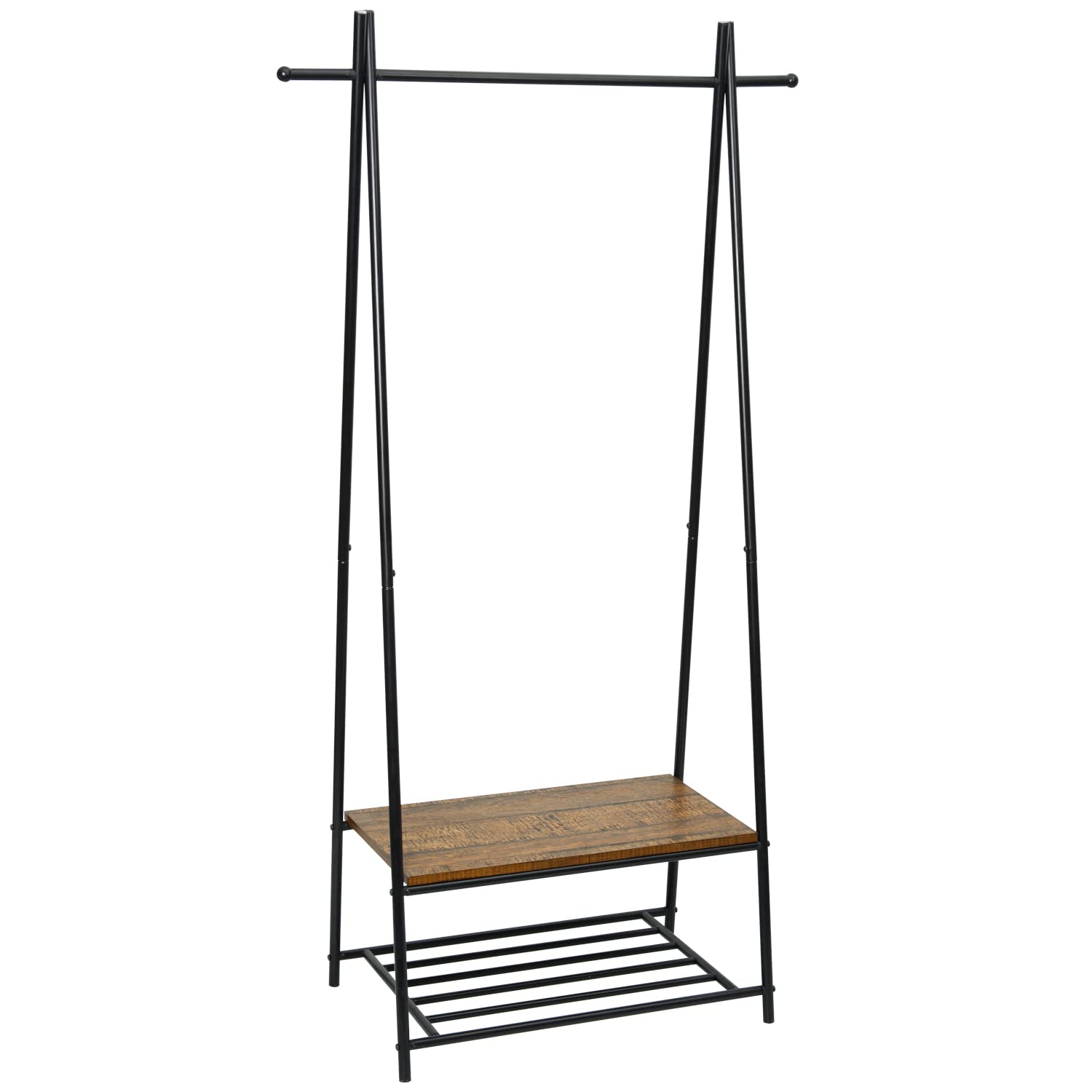 Mondeer Appendiabiti da Terra 64x41x160cm, Marrone