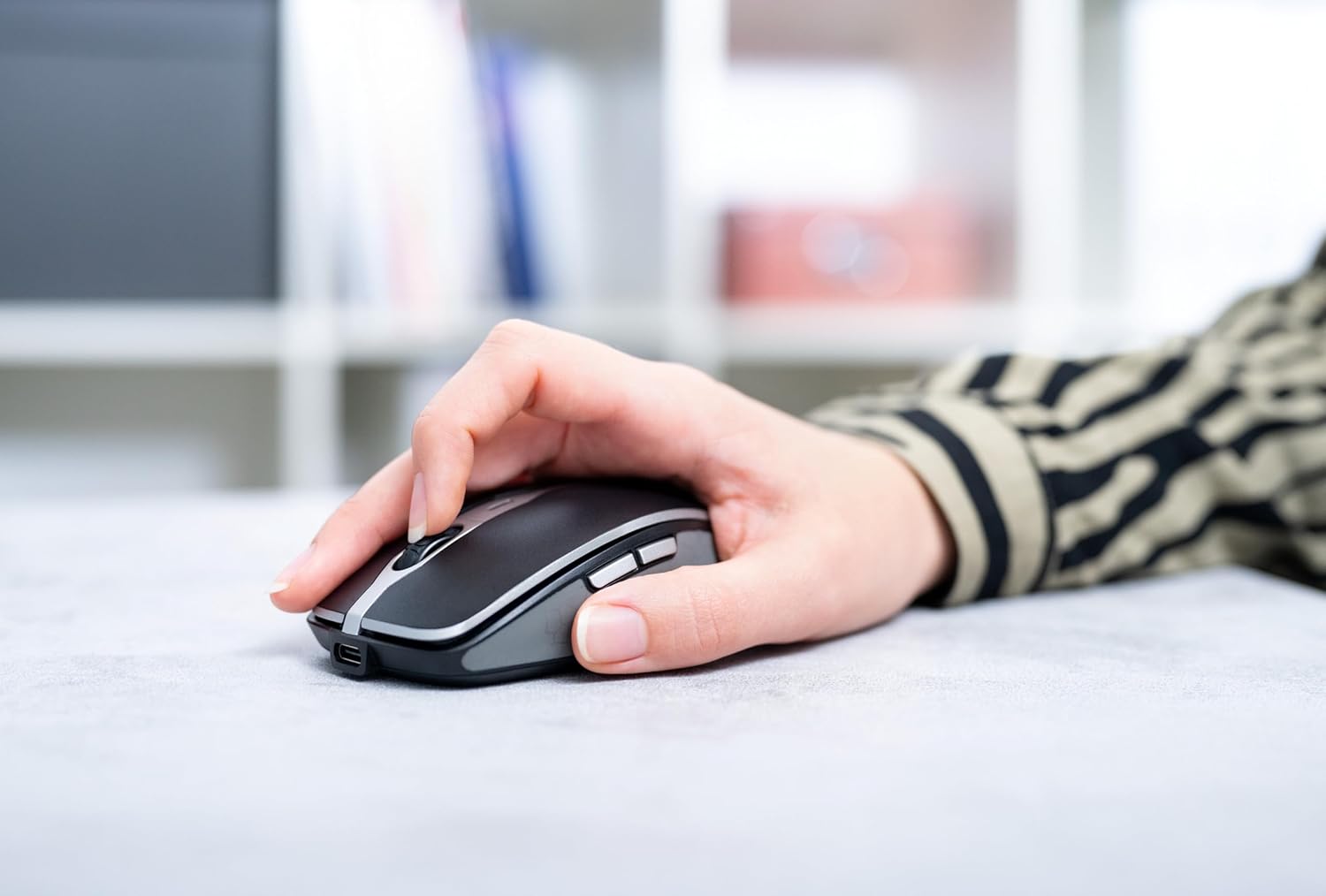 Cherry MW 9100 - Mouse Wireless Ricaricabile, Nero - immagine 3