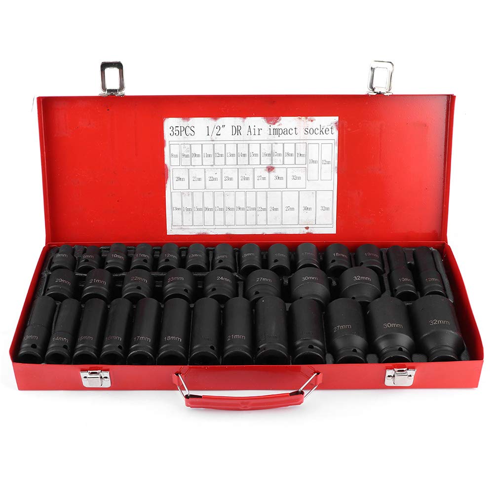 Set Bussole a Impatto Metrico 35 Pezzi