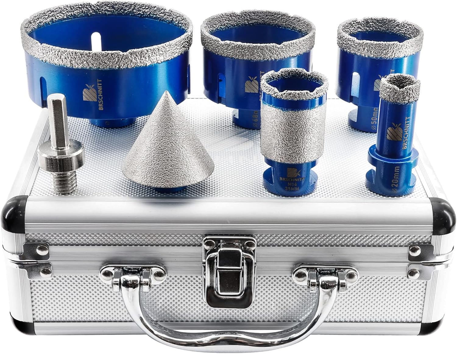 Brschnitt Set Punte per Trapano Diamantate