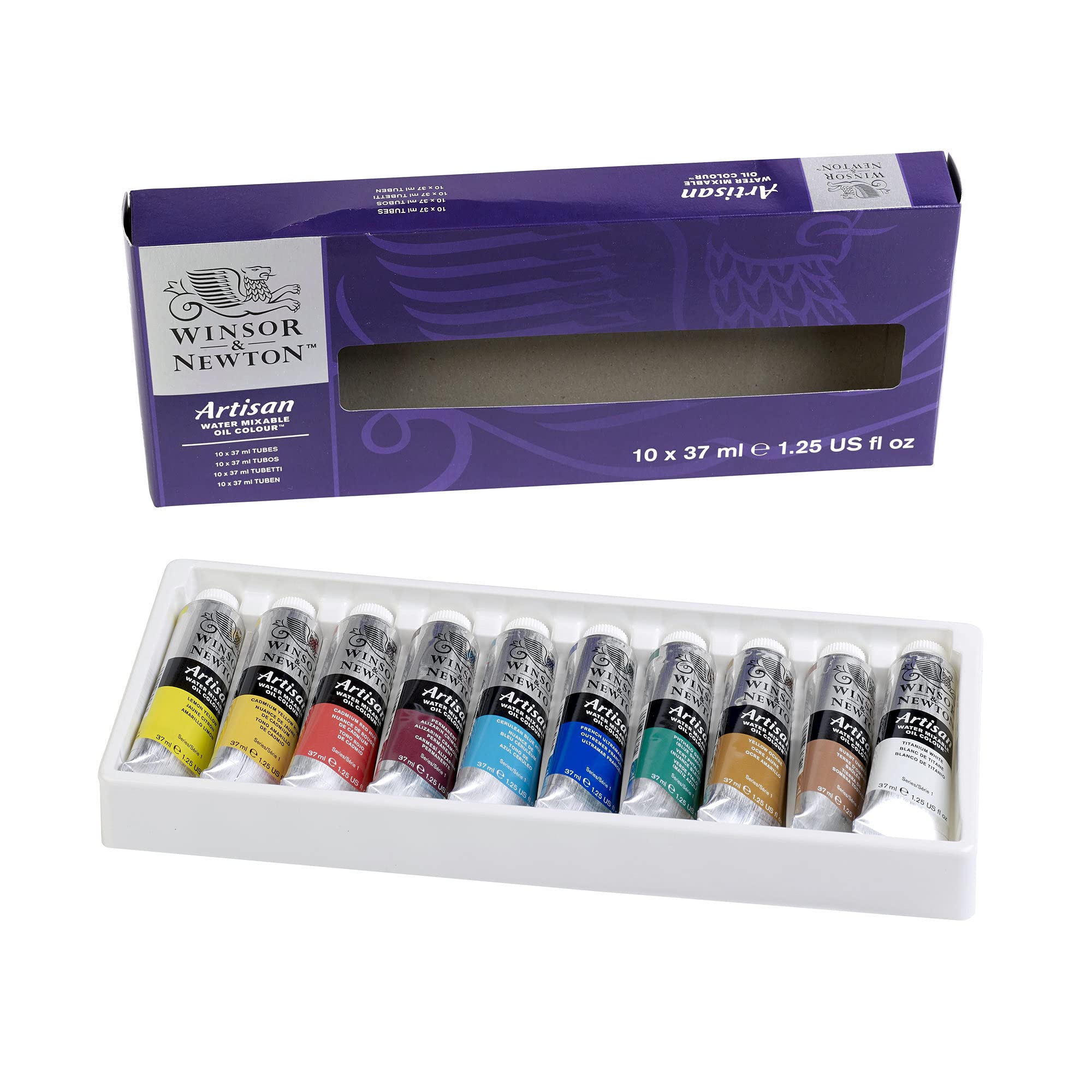 Winsor & Newton Artisan - Set 10 Colori ad Olio 37 ml