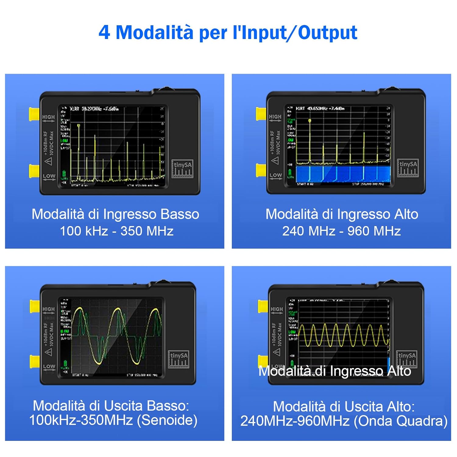 AURSINC Tinysa Analizzatore di Spettro Portatile - immagine 7