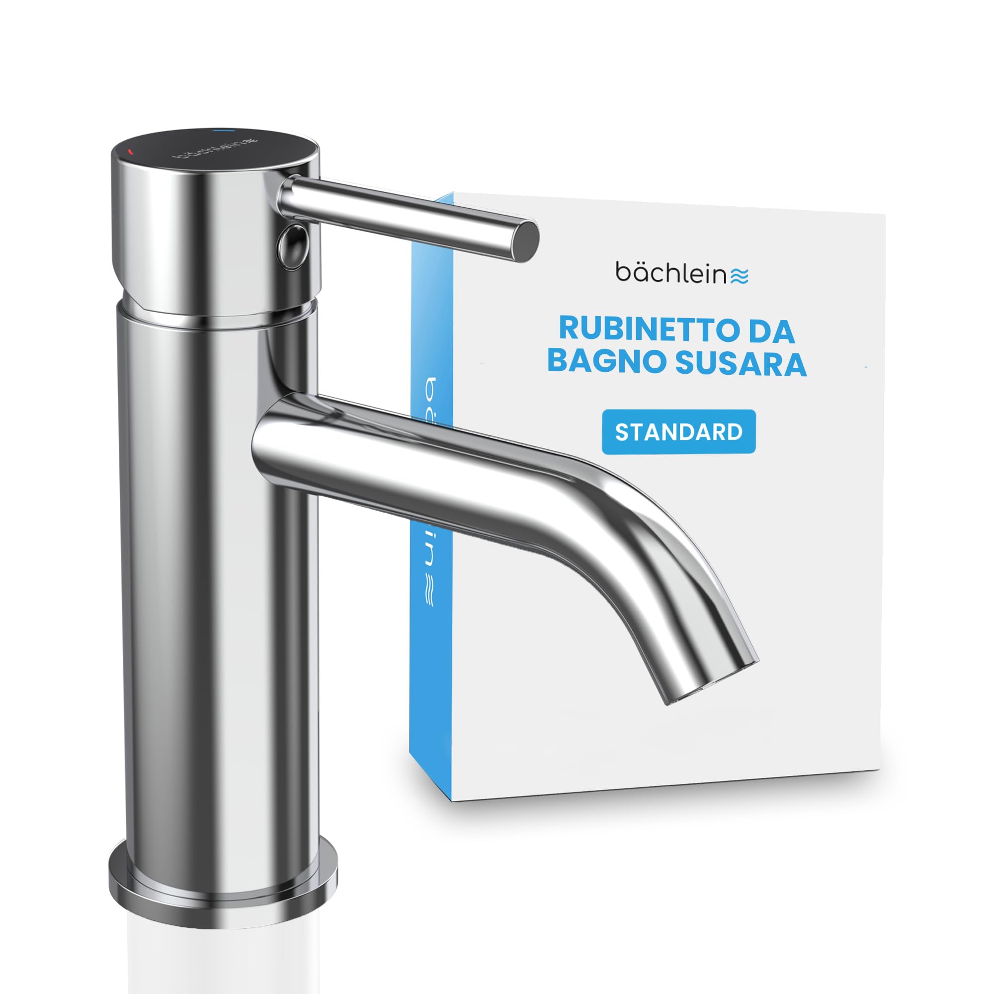 Bächlein Rubinetto Bagno Susara Cromato