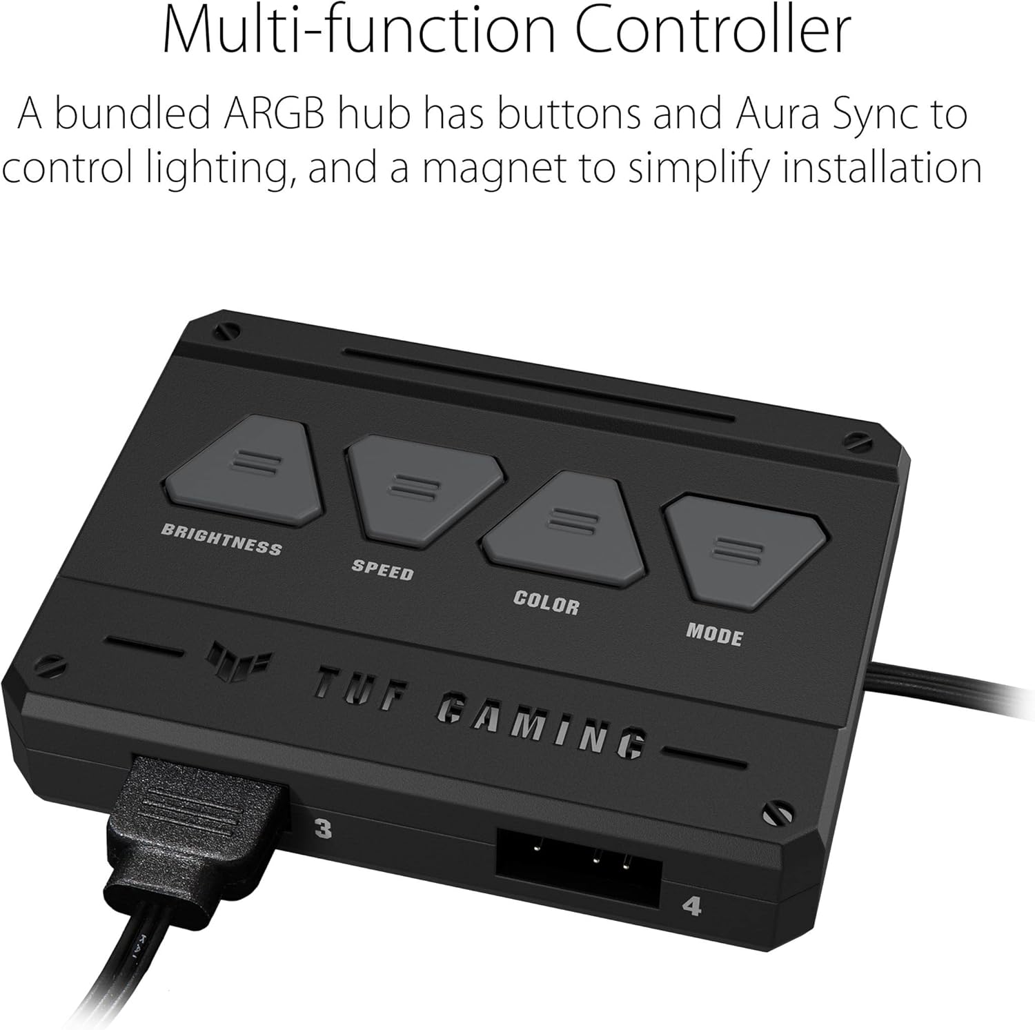 Asus TUF Gaming TF120 ARGB - Ventola Case 120mm (3 Pezzi) - immagine 5