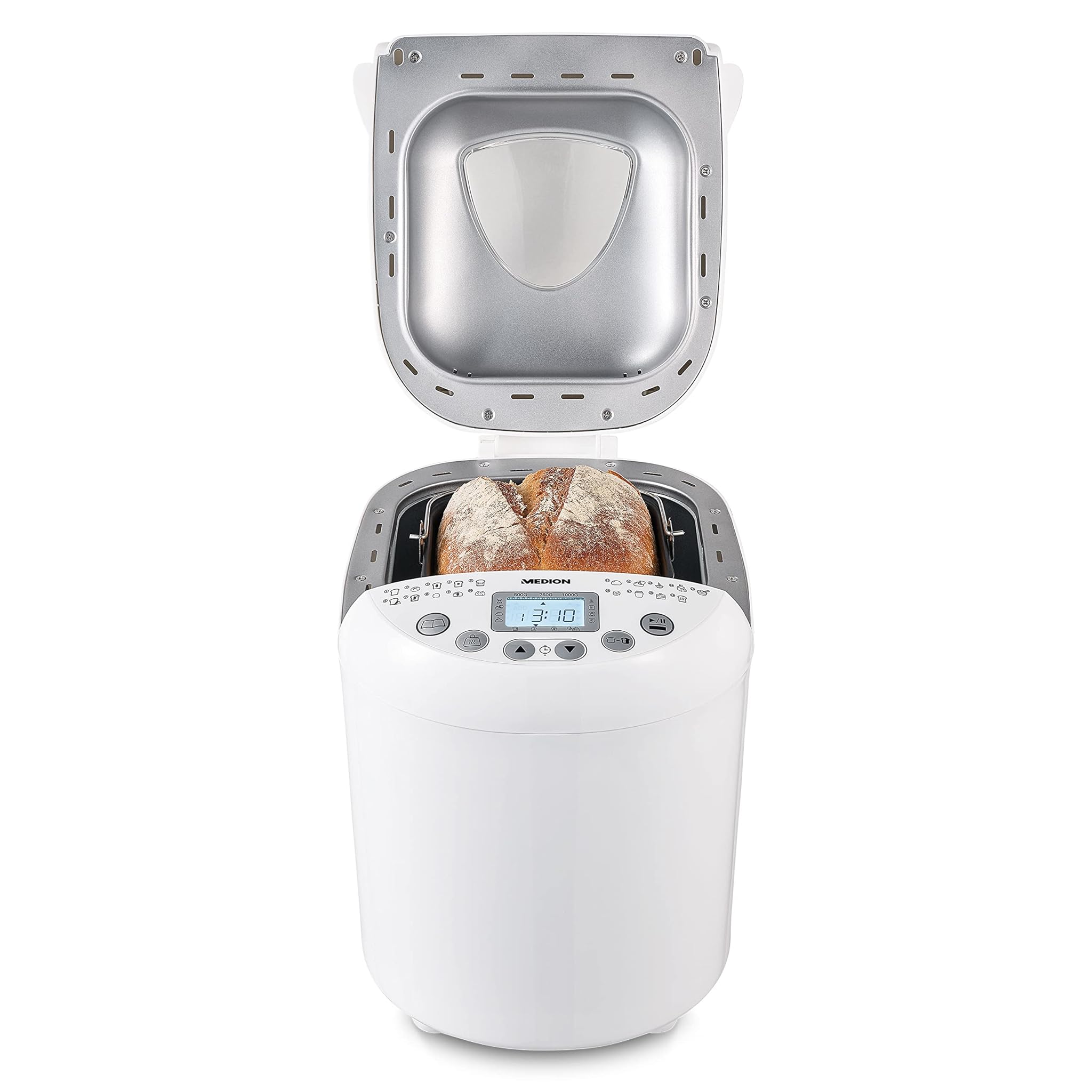 MEDION Macchina per il Pane 1000g con 19 Programmi
