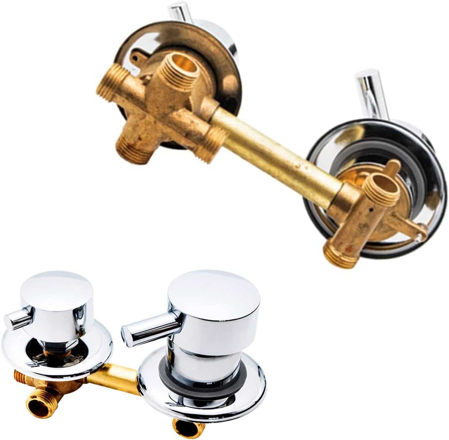 Zaksem Rubinetti Doccia in Ottone 2/3/4/5 Vie - immagine 1