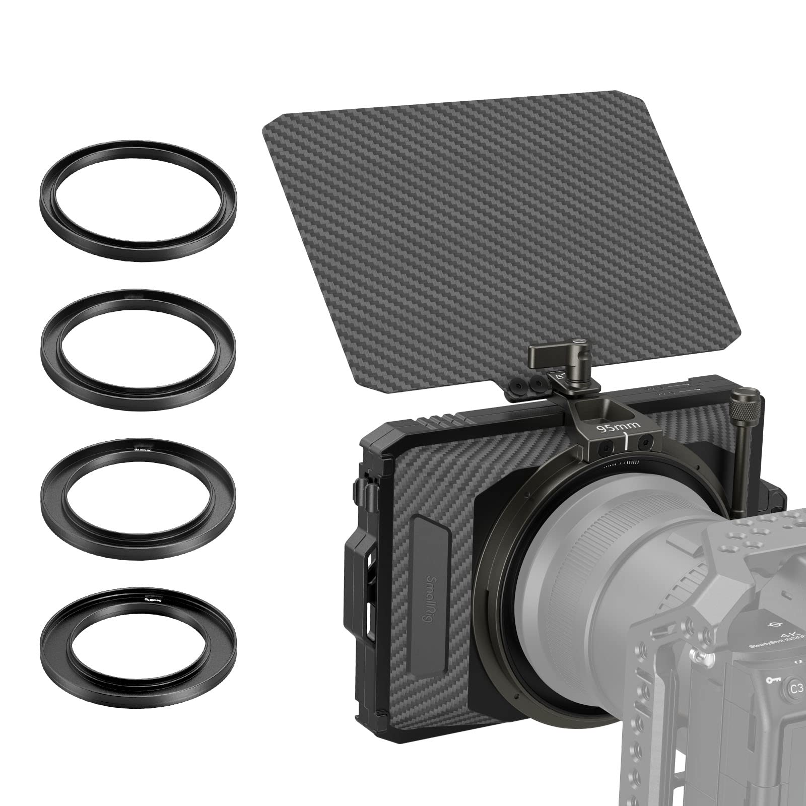 Smallrig mini Matte Box Lite con Vassoio Filtro