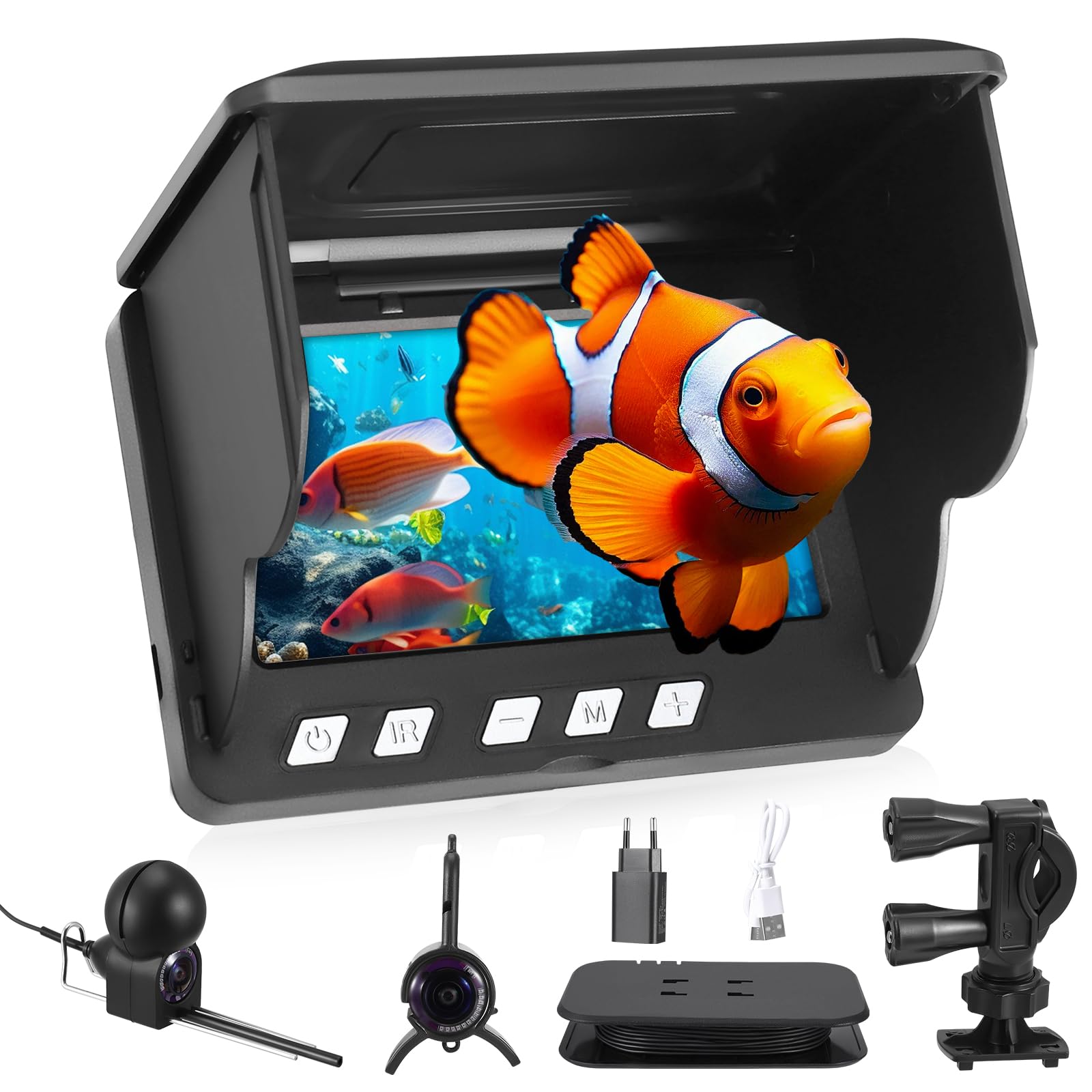 Fishfinder - Telecamera Subacquea per Pesca con Visione Notturna