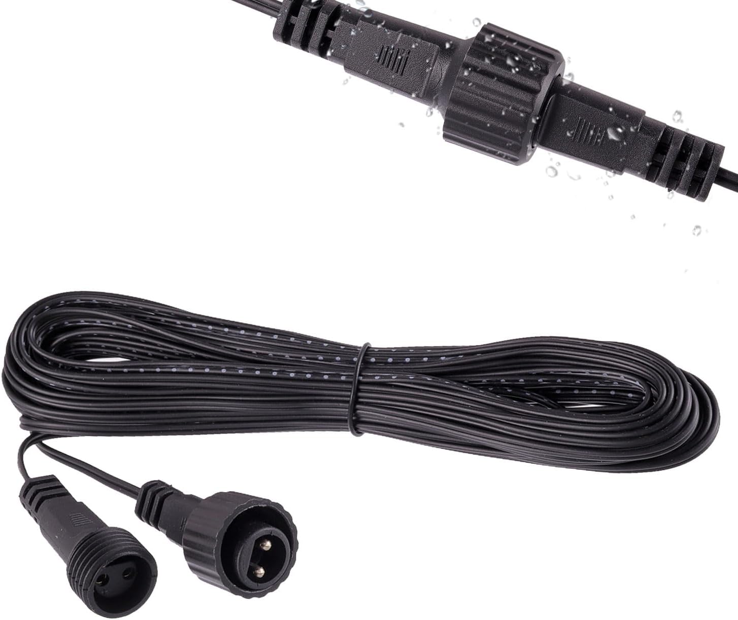 Prolunga Luci 2 Pin IP65 Impermeabile 10M/32.8Ft - immagine 1