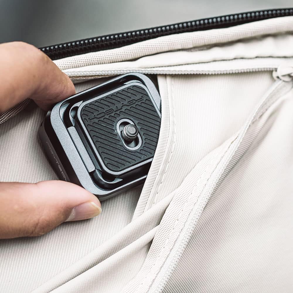 Pgytech Piastra e Morsetto a Sgancio Rapido per Fotocamera - immagine 7