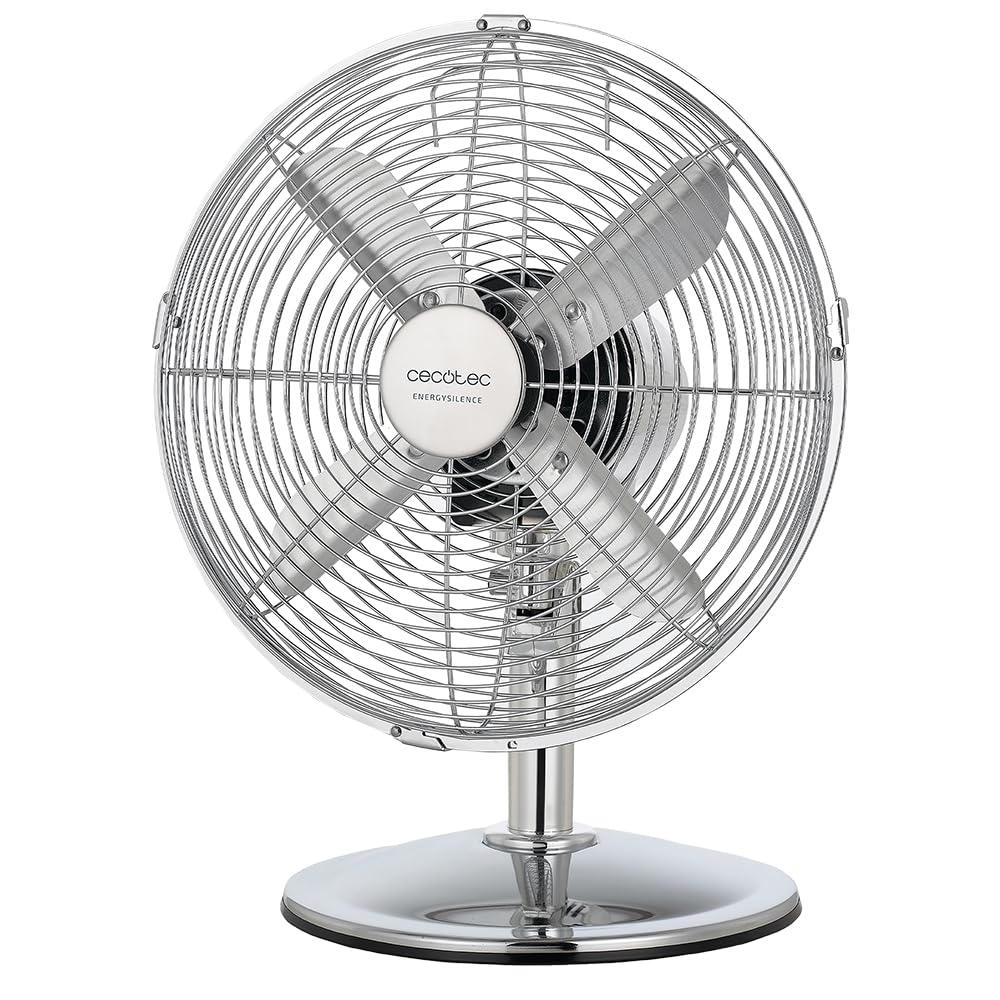Cecotec Ventola da Tavolo EnergySilence 620 RetroDesk