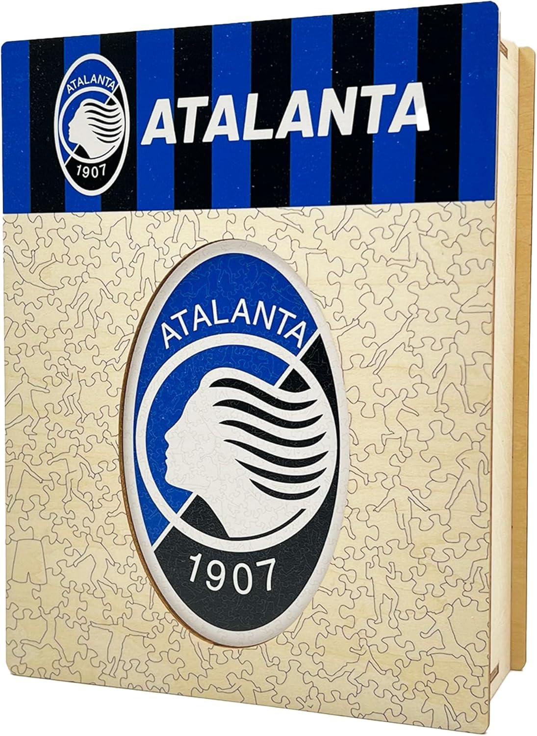 Iconic Puzzles - Atalanta Logo, Puzzle di Legno S - immagine 3