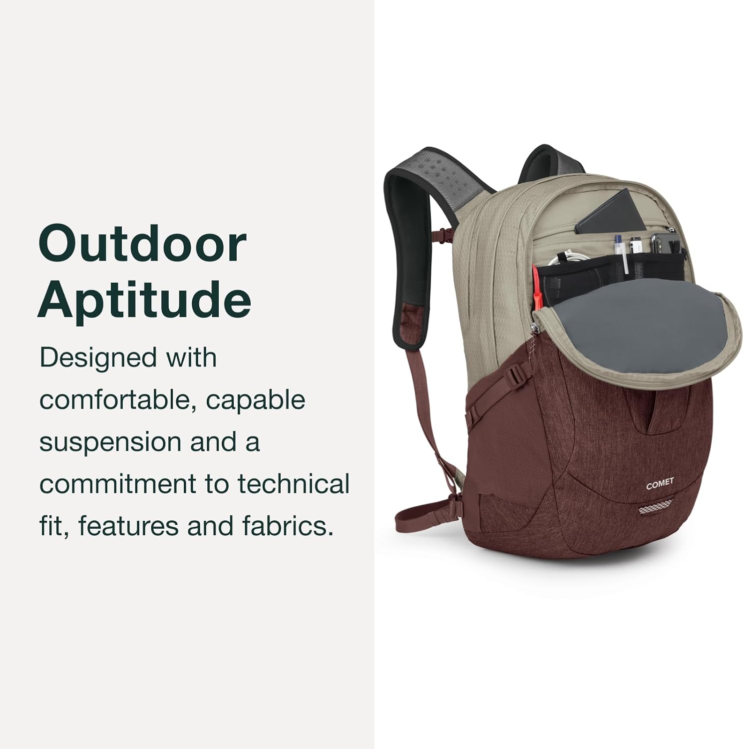 Osprey Comet Backpack Unisex - Adulto - immagine 6