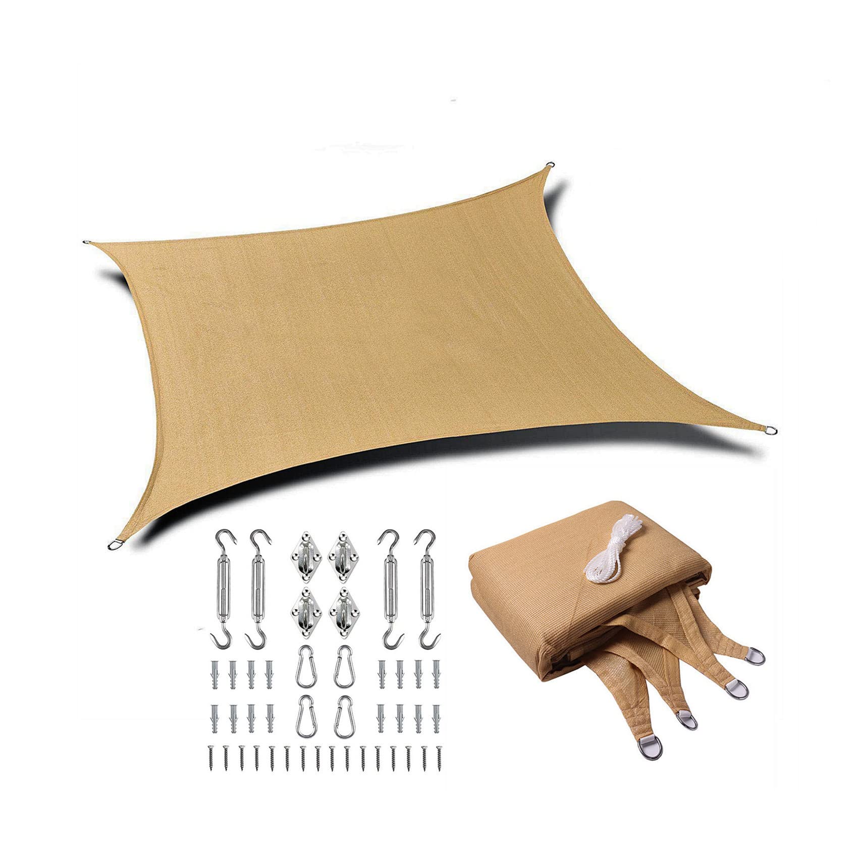 Tenda Parasole Rettangolare 4 x 5 m