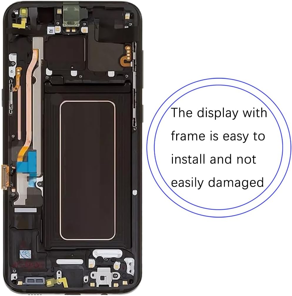 Display Ricambio per Samsung Galaxy S8 Plus LCD TFT, Nero - immagine 4