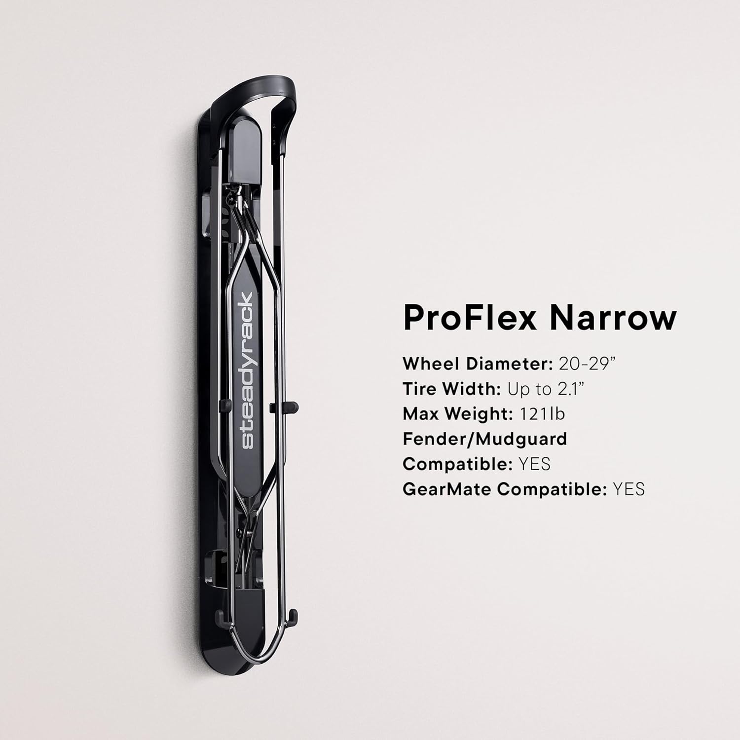 Steadyrack ProFlex Narrow Bike Rack - Supporto Verticale - immagine 5