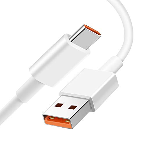 Cavo USB Type-C 2M per Xiaomi Redmi Note 13 Pro 12 11s 11 Pro,120W 6A Cavo USB C Ricarica Rapida e Trasmission per Xiaomi 14 Ultra 13T Pro 13 Pro 12 12T Pro Poco X6 Pro X4 Pro M6 Pro M5S Realme 12 Pro