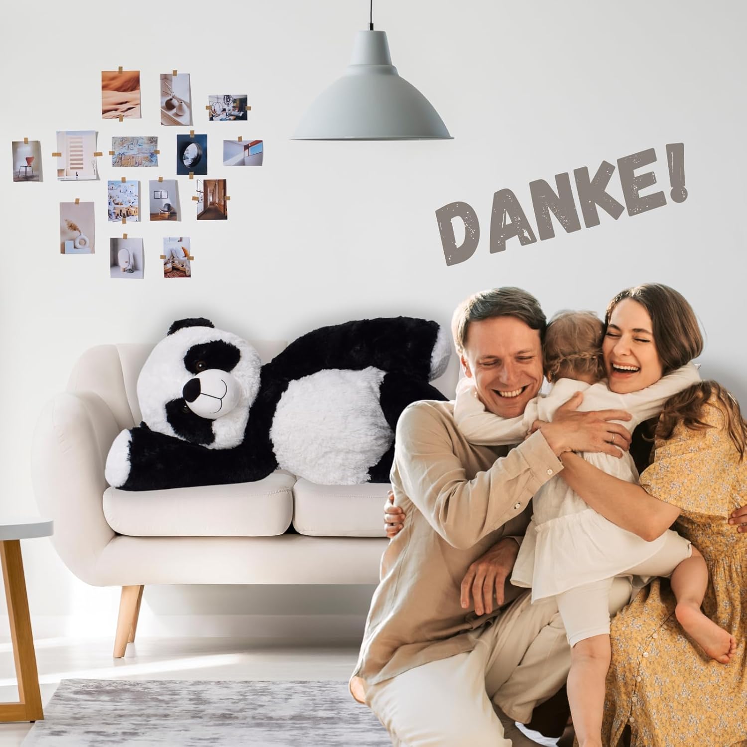 TE-Trend Orsacchiotto XXL Panda 100 cm - immagine 4