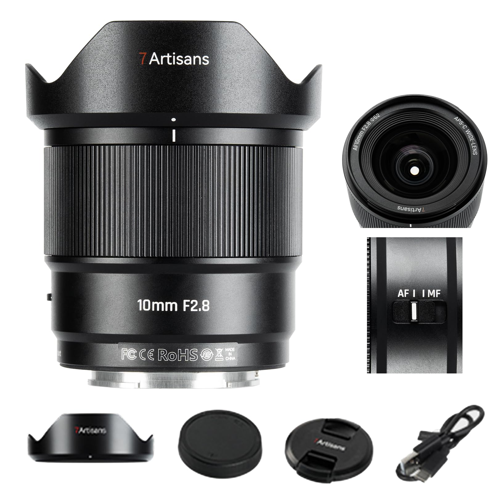 7artisans AF 10mm F2.8 - Obiettivo Autofocus per Nikon Z
