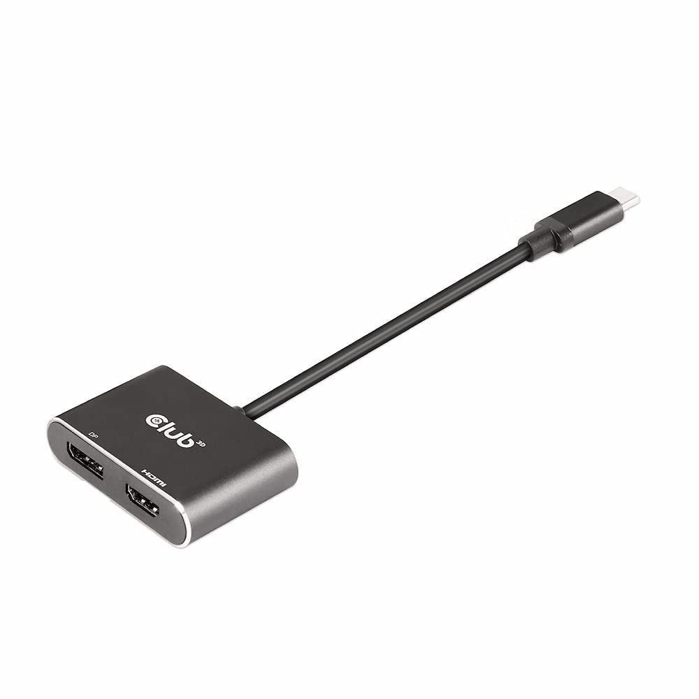 CLUB3D USB-HUB USB 3.2 TIPO C DP/HDMI 4K60HZ M/H RETAIL