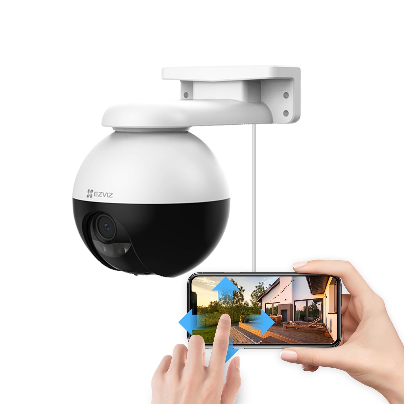 Ezviz Telecamera WiFi Esterna Motorizzata C8W 3MP