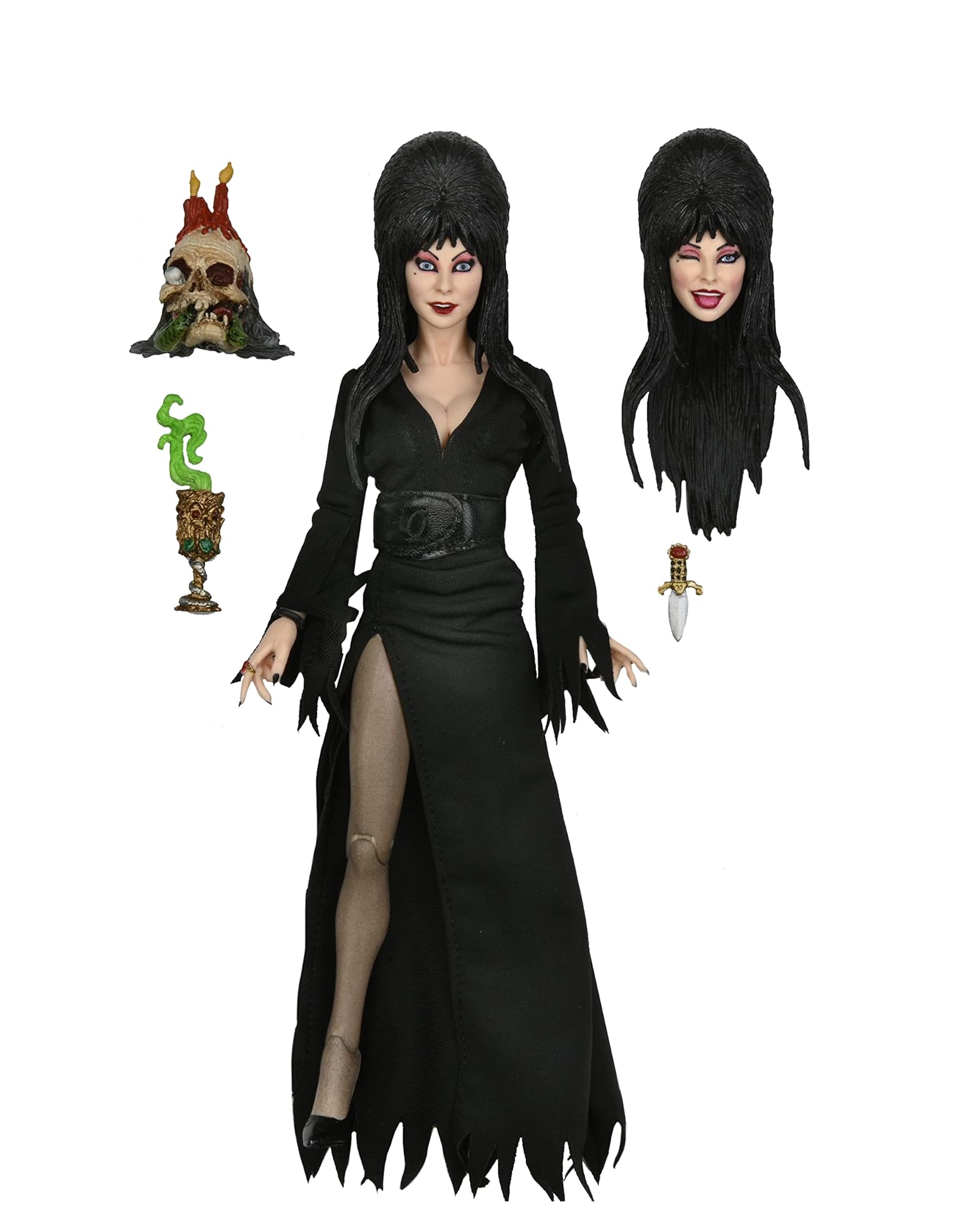 NECA 56061, Elvira 8 Clothed Action Figure, Multicolore