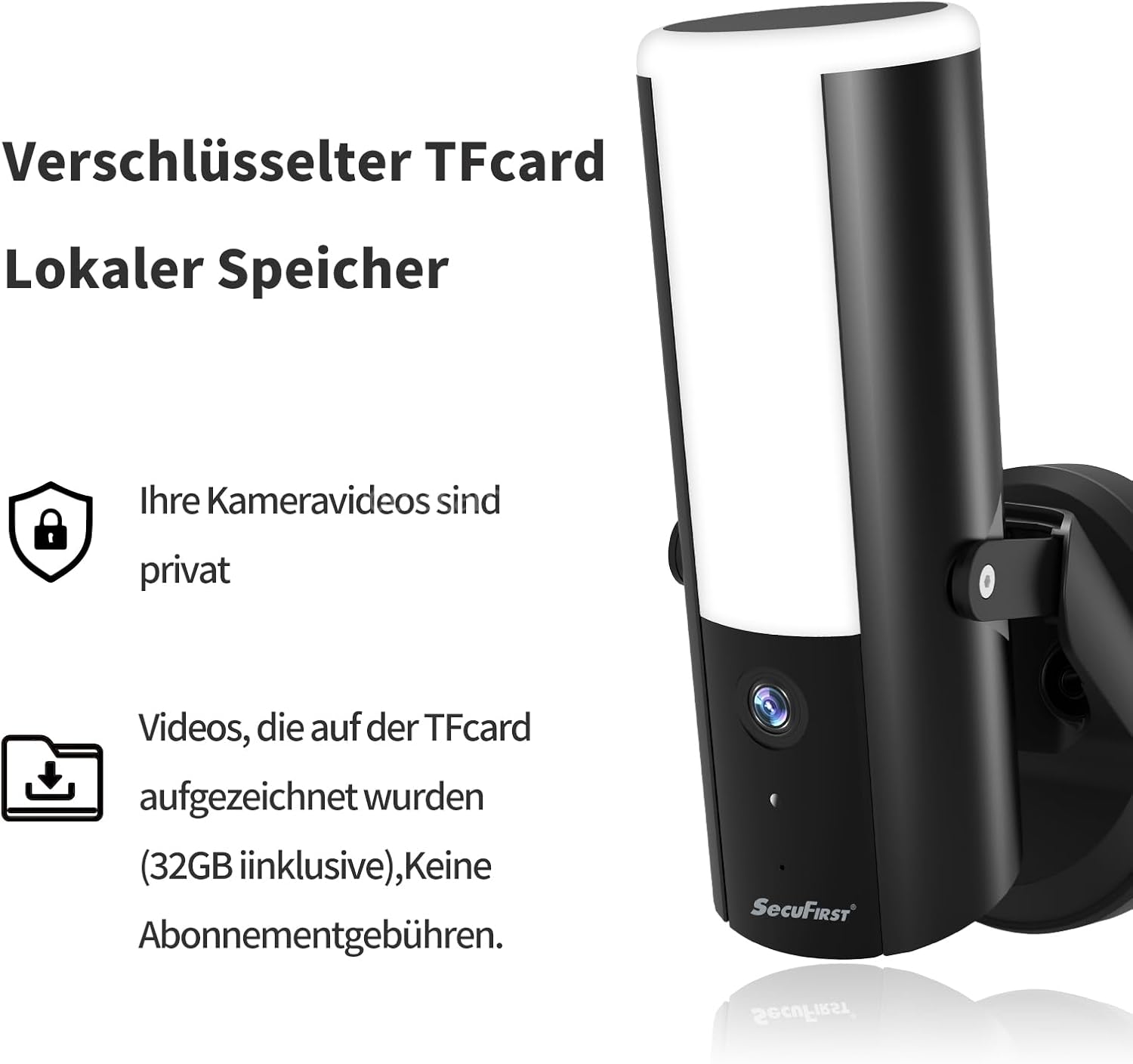 Secufirst Telecamera Sorveglianza Esterna LED 900lm - immagine 7