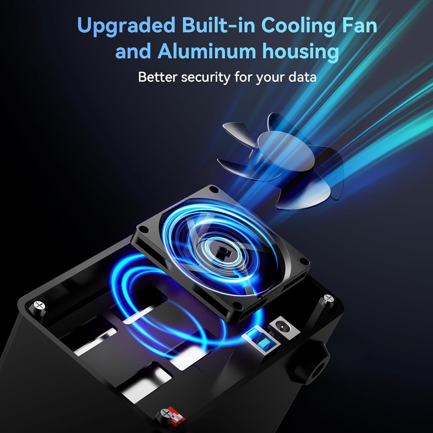 Cenmate Case RAID Alluminio 2 Baie per HDD/SSD - immagine 4