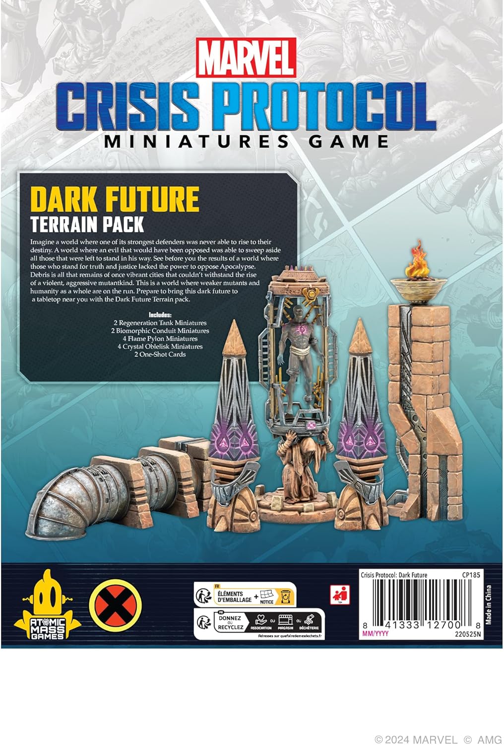 Marvel: Crisis Protocol - Dark Future Terrain Pack - immagine 2