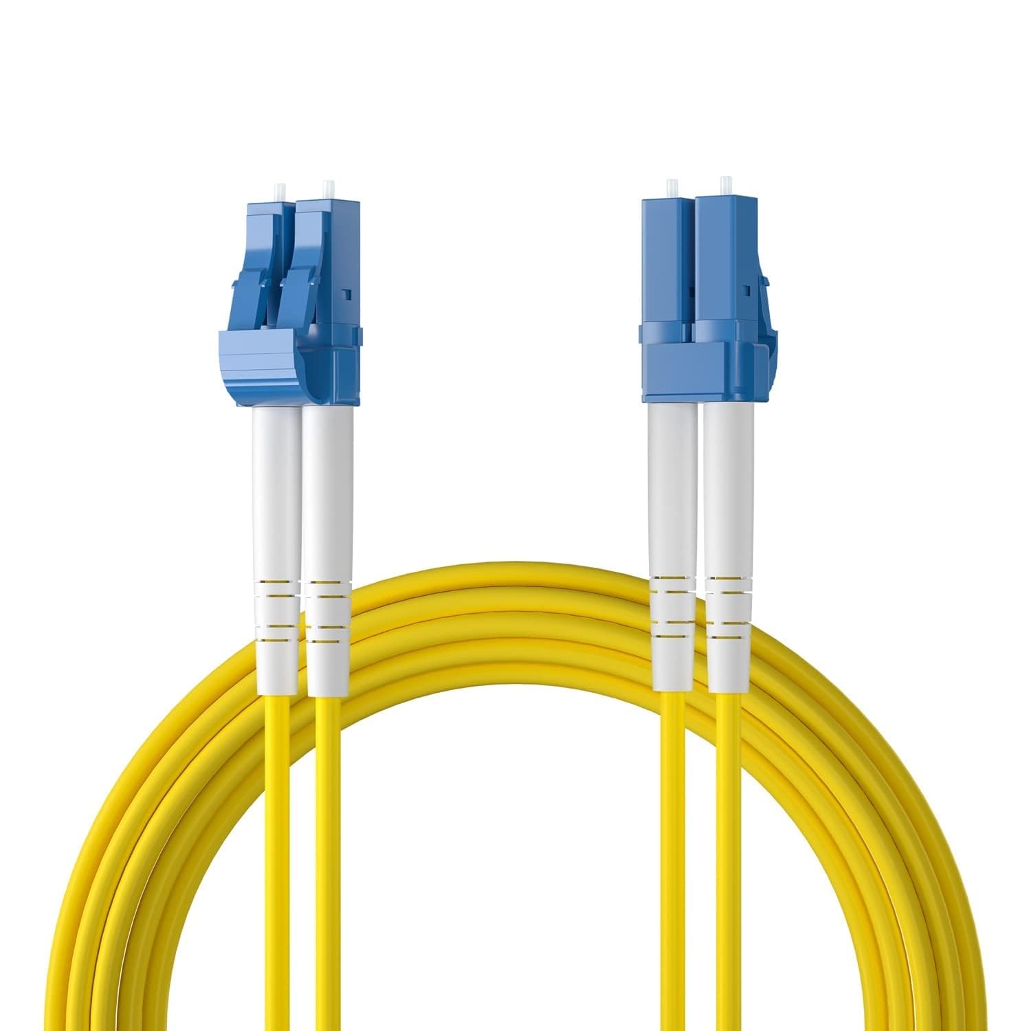 Ipolex LC to LC Fiber Patch Cable Single Mode 10m (4-Pack)