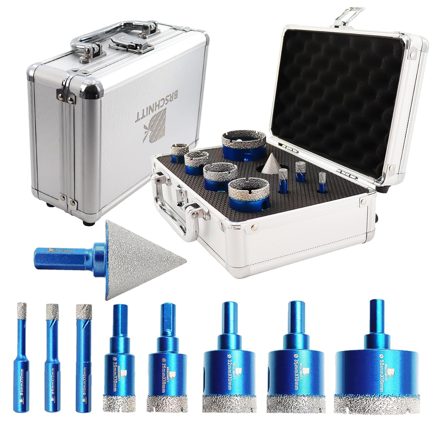 Brschnitt Punte Trapano Diamantate 6-50mm - immagine 1