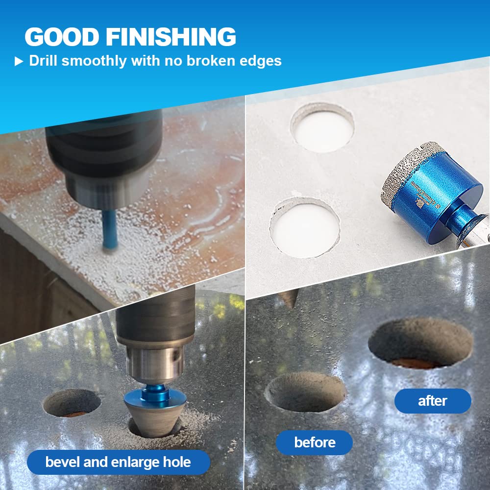 Brschnitt Punte Trapano Diamantate 6-50mm - immagine 4