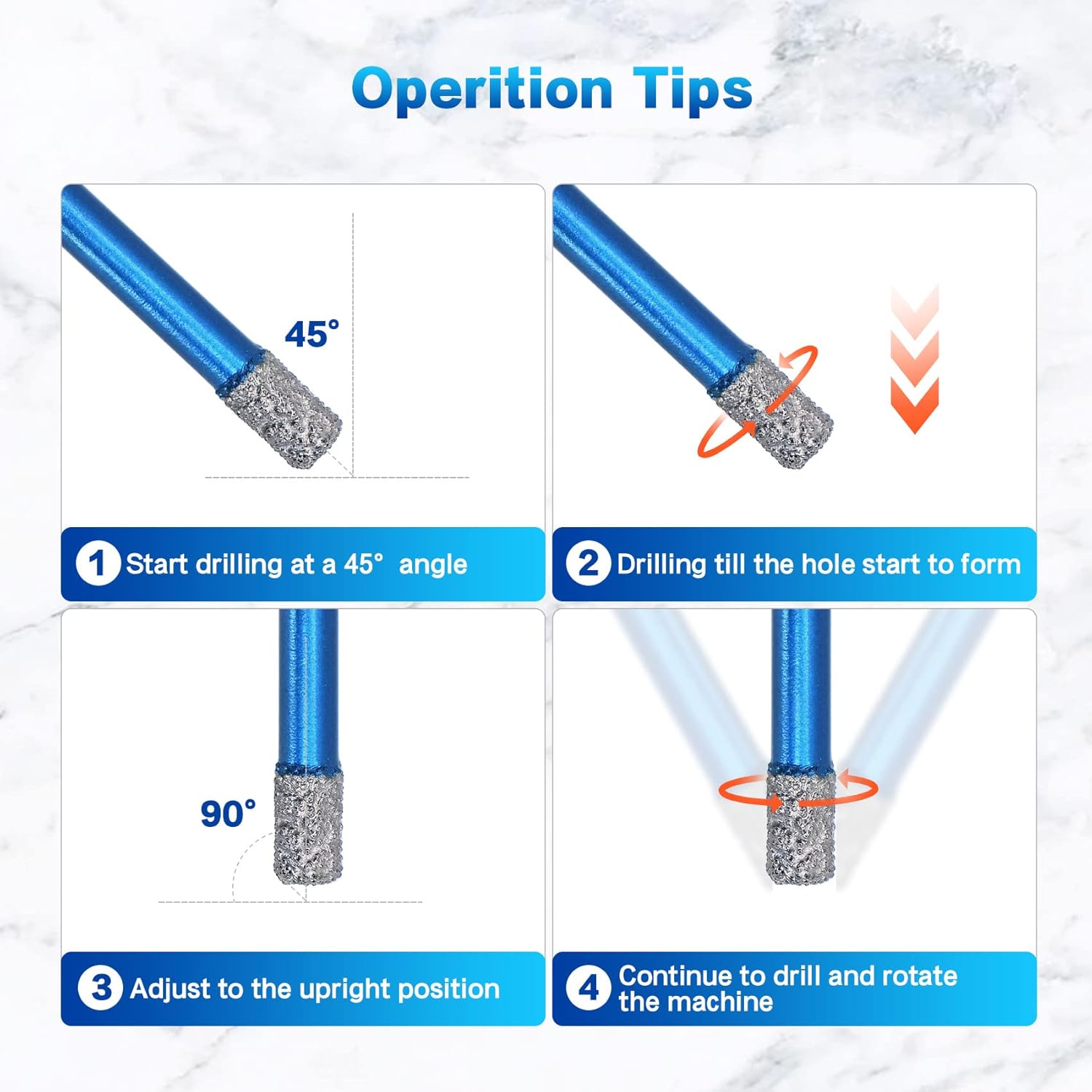 Brschnitt Punte Trapano Diamantate 6-50mm - immagine 6