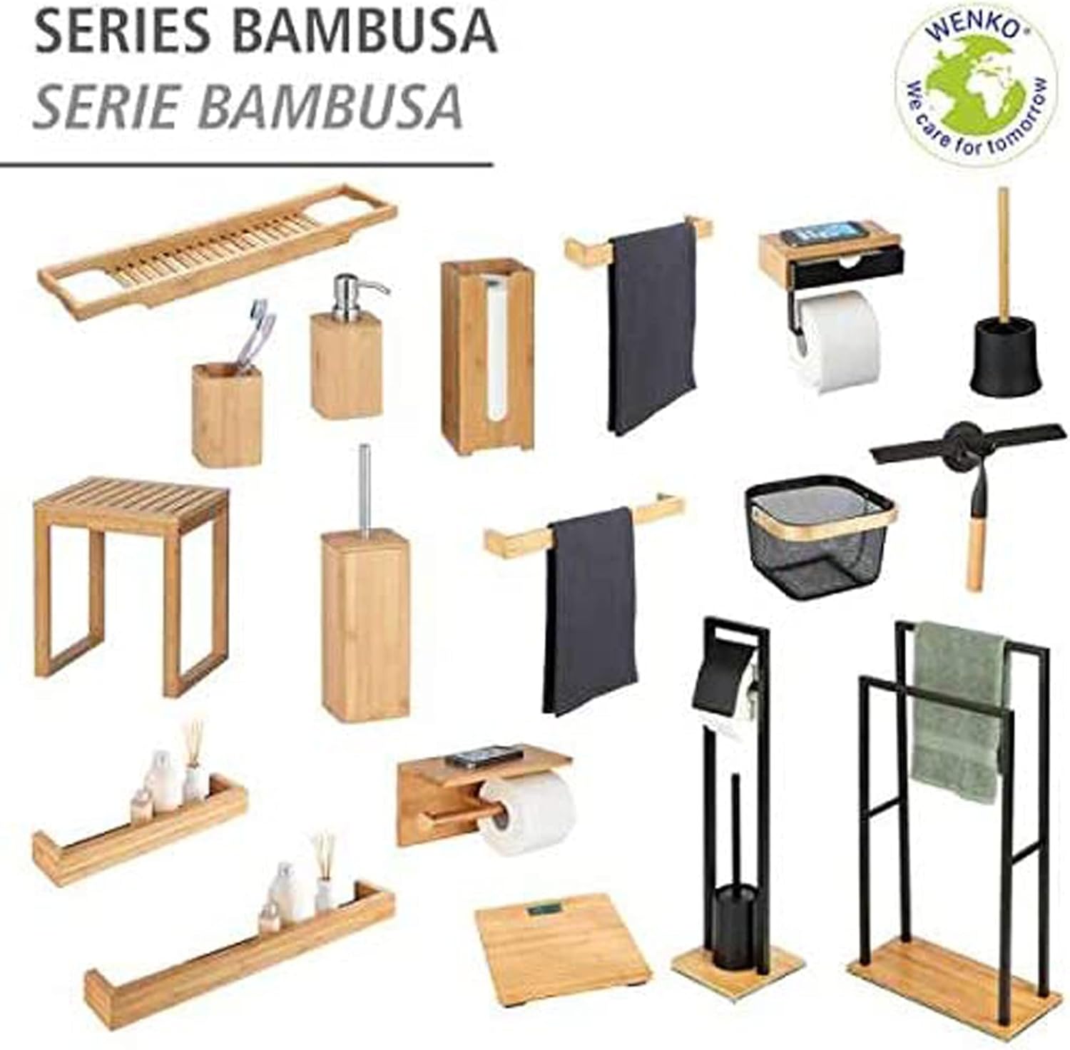 Taburete de baño Bambusa - immagine 7