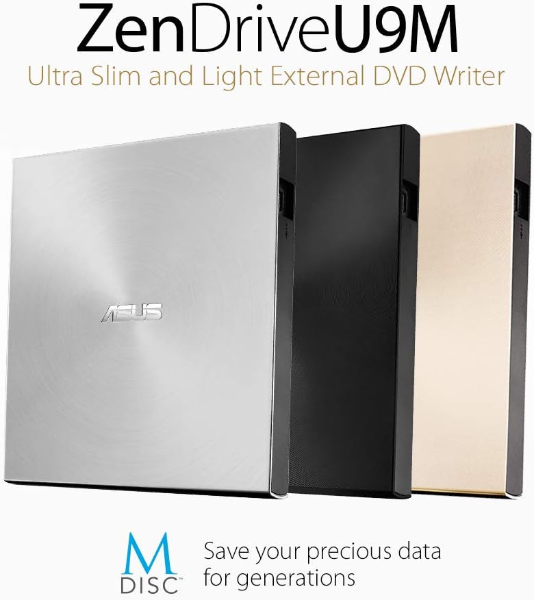 Asus ZenDrive U9M - Masterizzatore Esterno Ultra Slim - immagine 2