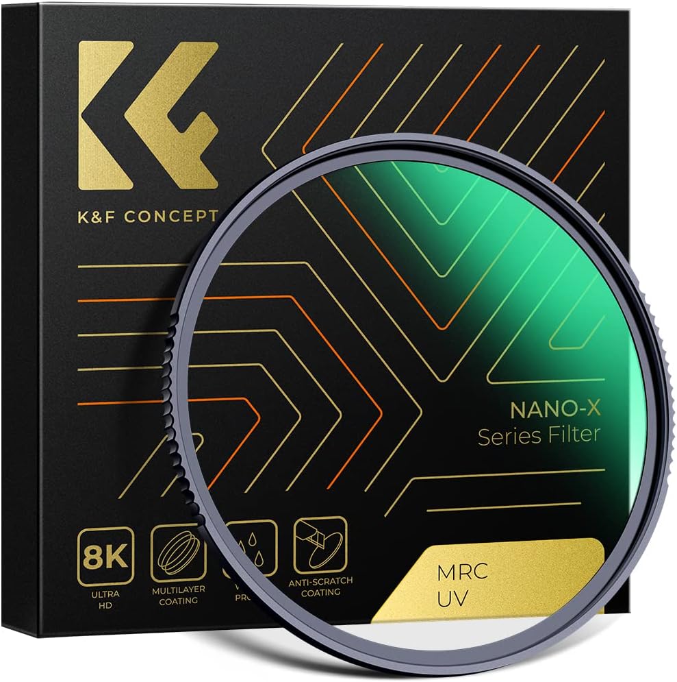 K&f Concept Nano-X Filtro UV HD 82mm - immagine 1