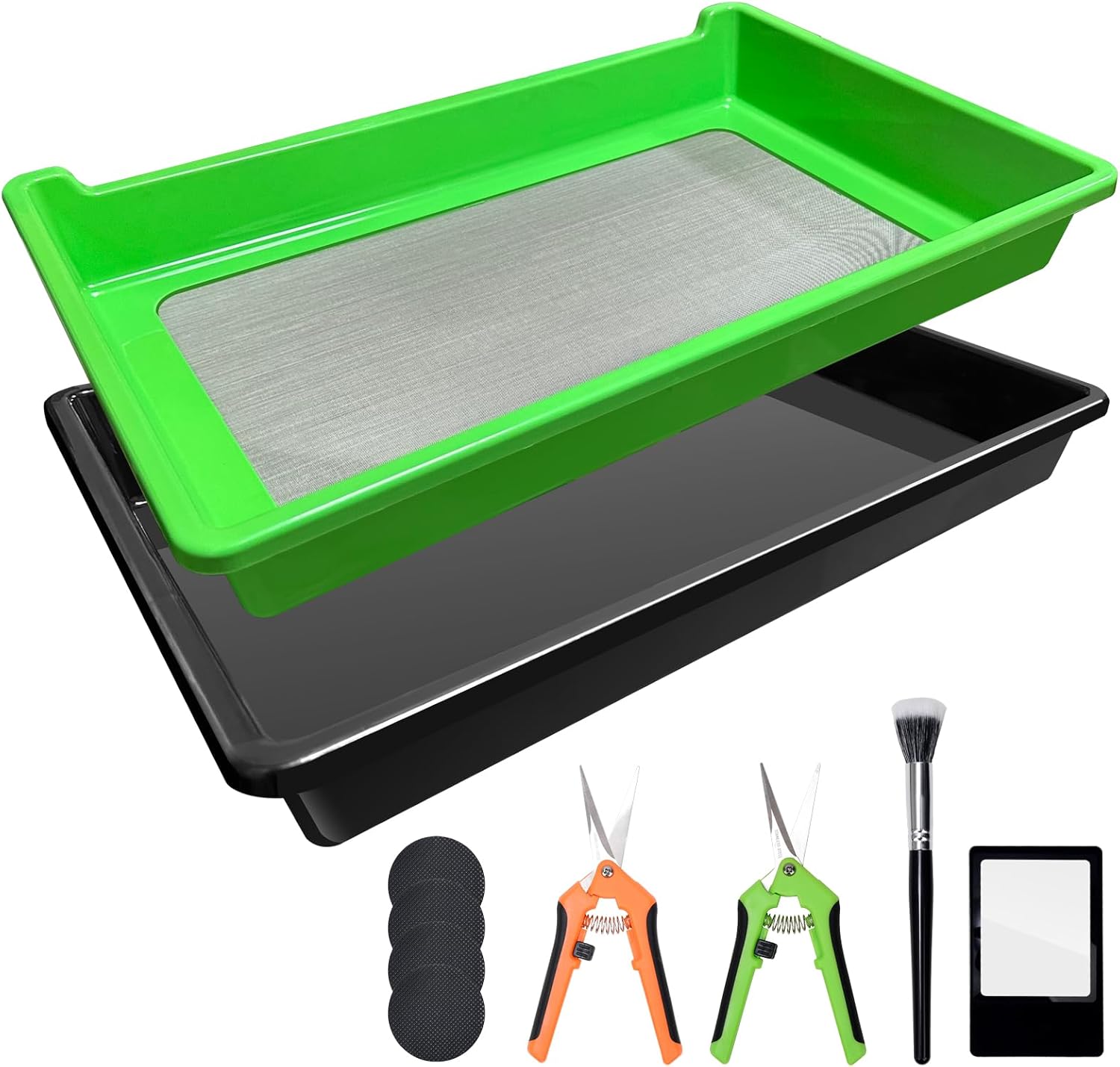 Set Vassoi per Potatura Professionale con Setaccio - immagine 1