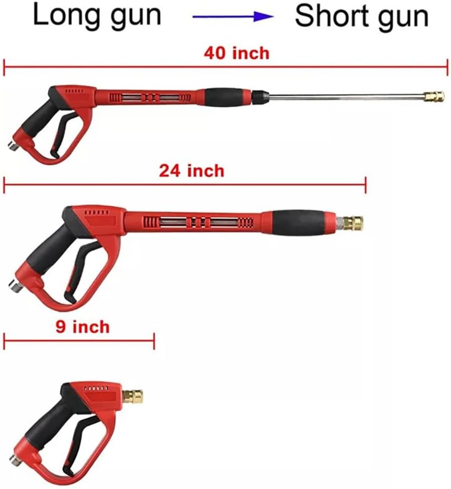 Pistola Idropulitrice Deluxe 5000 PSI con Prolunga - immagine 5