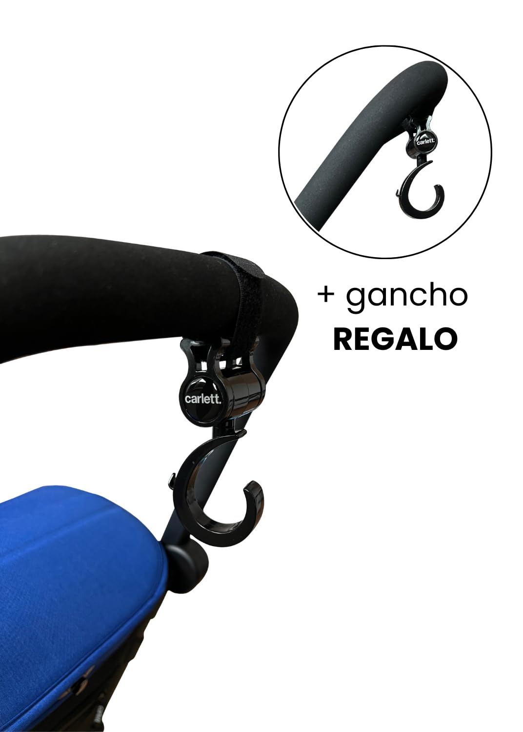 Carlett Pack Lite Family - Carrello Spesa Pieghevole, Rosso - immagine 2