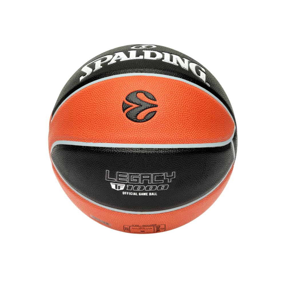 Spalding, basketballs Unisex-Adult, Orange, 7
