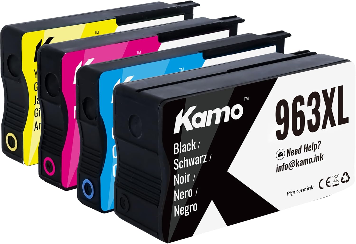 Kamo 963XL (Pacco da 4) Cartucce Compatibili HP - immagine 1