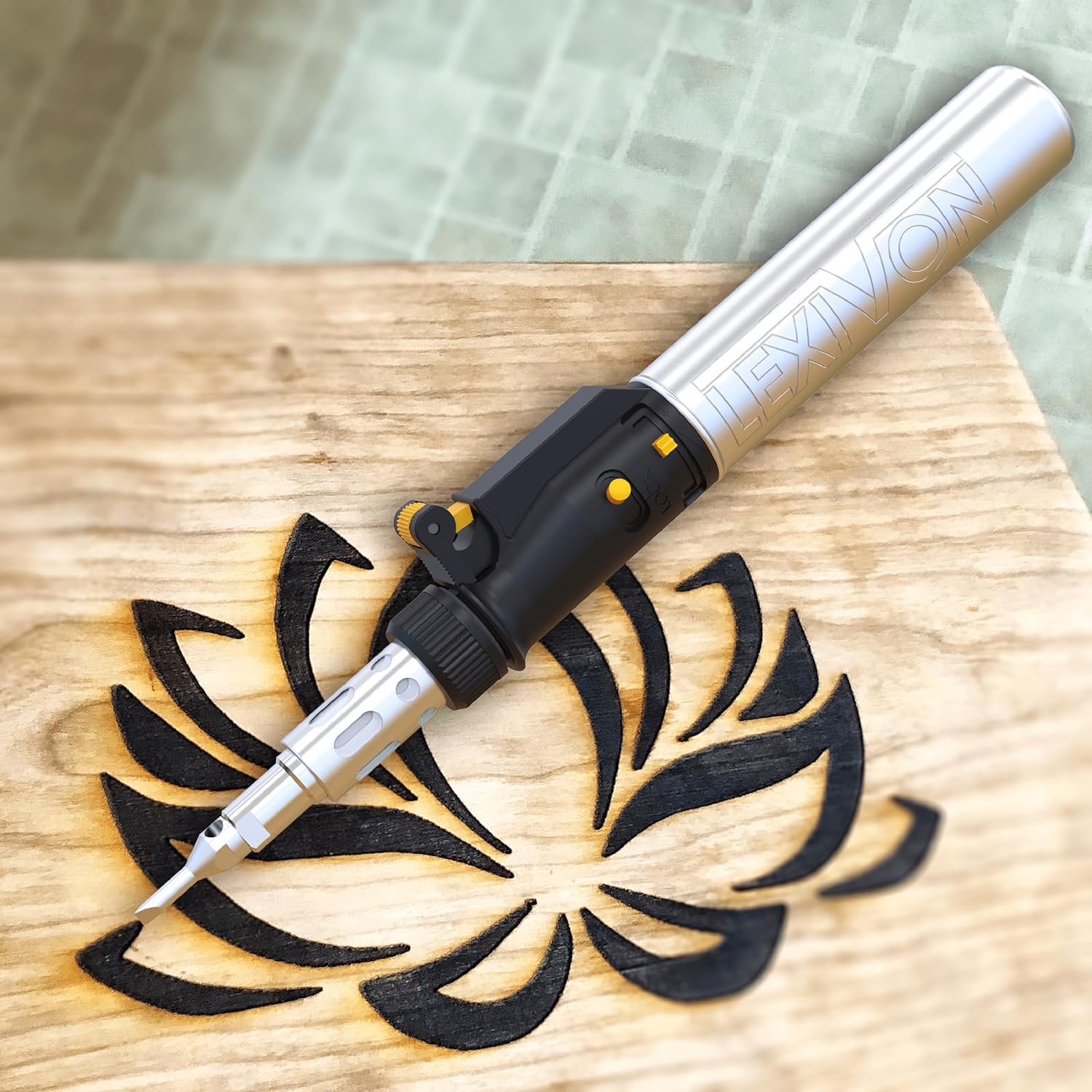 Saldatore a Butano LX-770 - Kit Multiuso 7 Punte - immagine 7