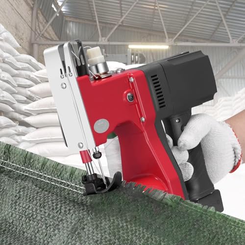 Kotsy Macchina da Cucire Portatile 220V, Rosso