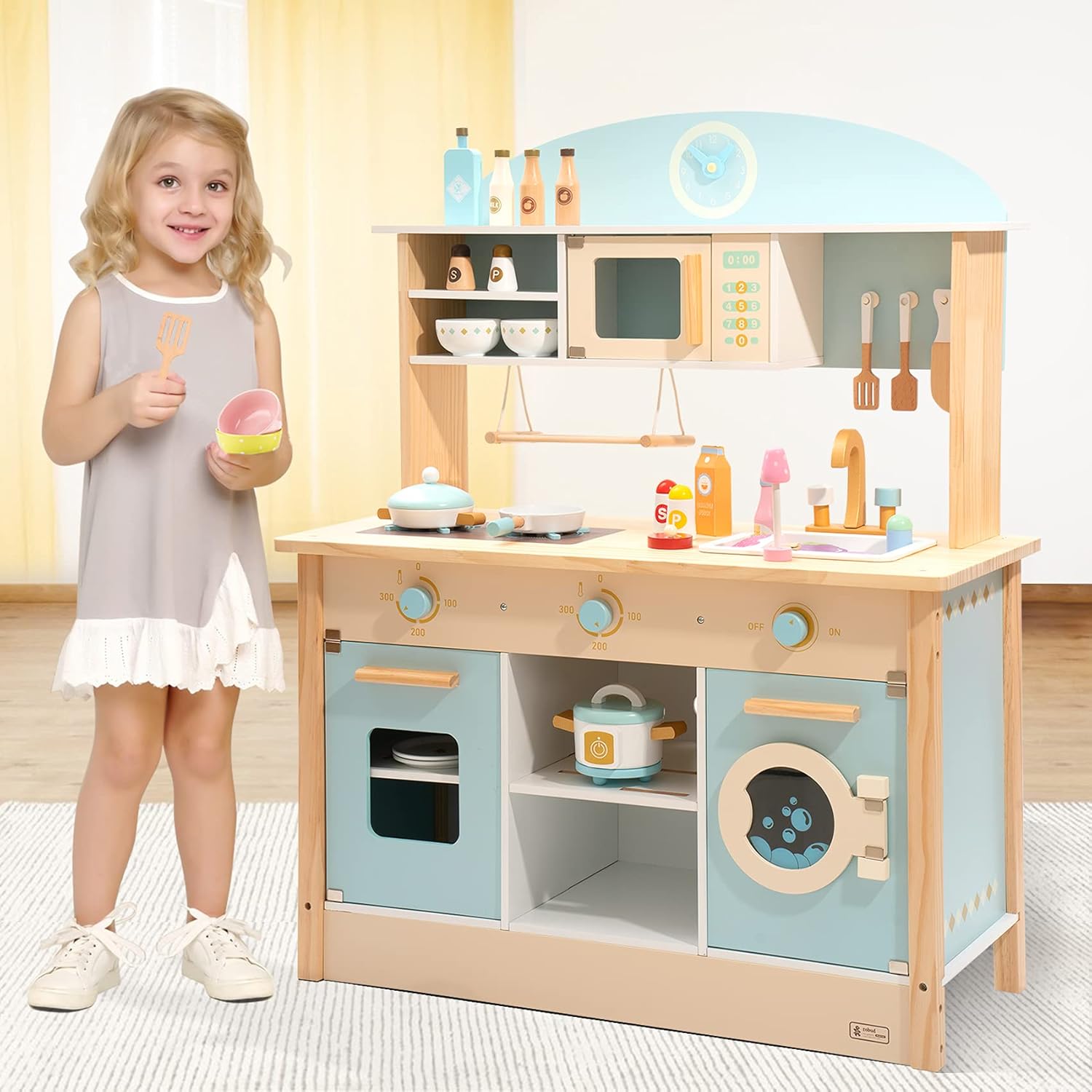 Cucina da Gioco in Legno per Bambini - immagine 4