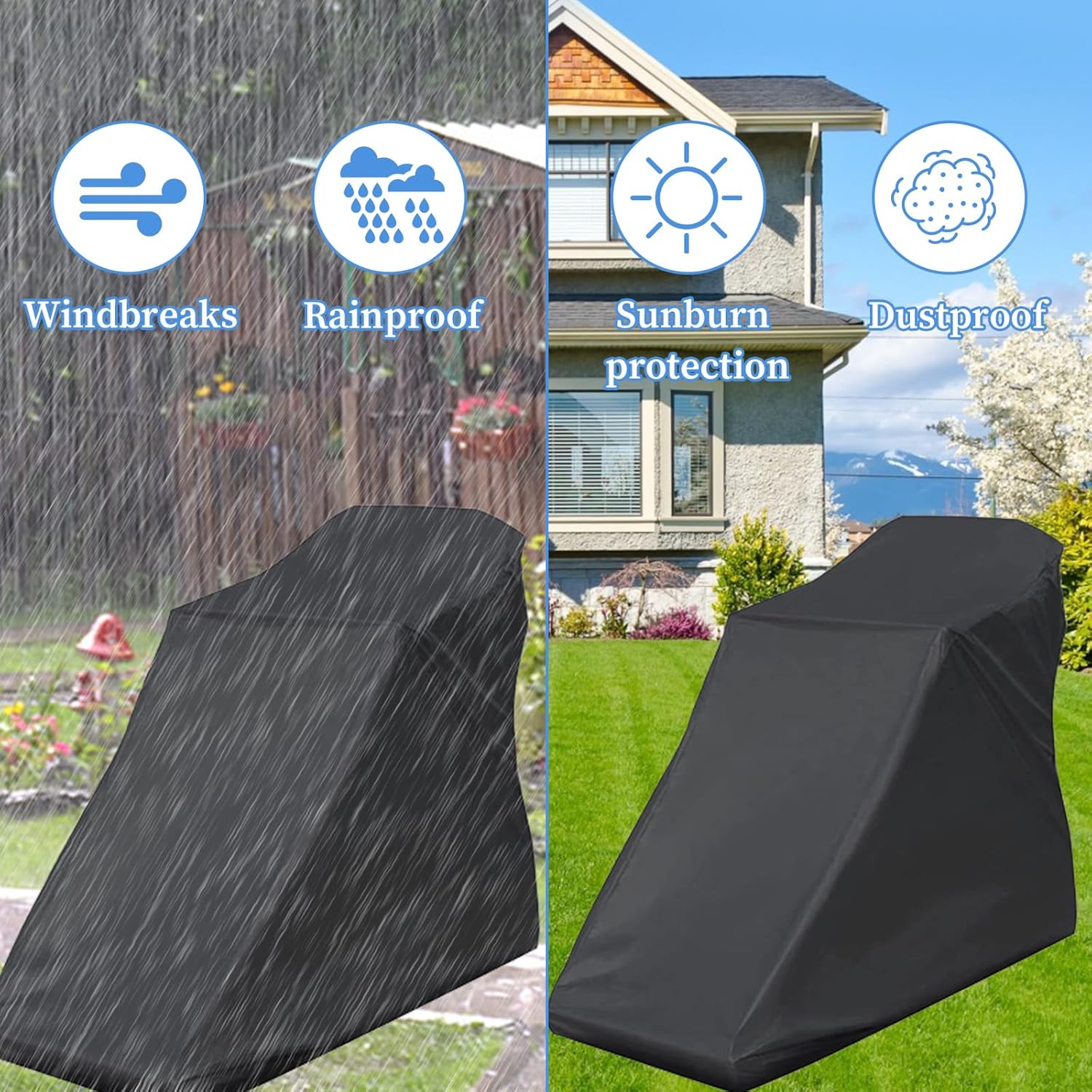 Copri-Tapis Roulant Esterno Pieghevole Oxford 210D - immagine 2